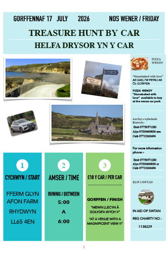 Charity Auction poster and Auction Catalogue